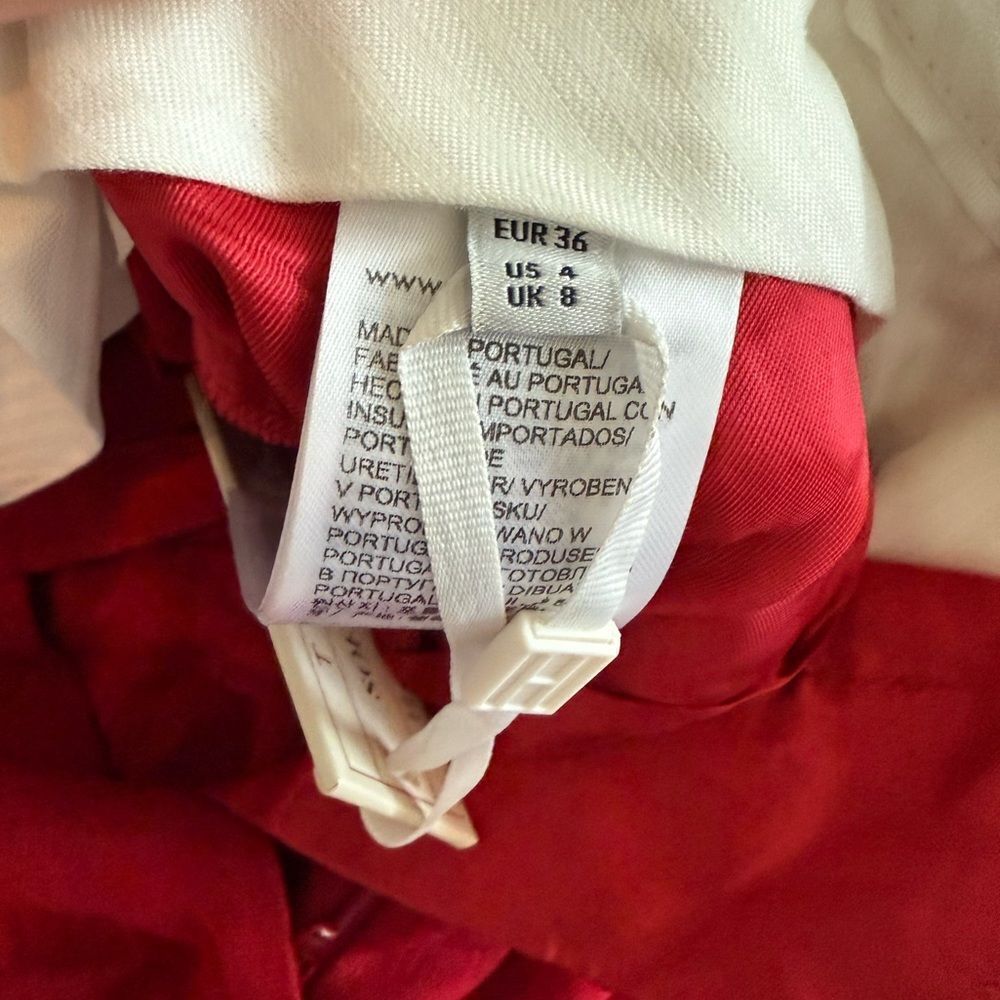 NWT Tommy Hilfiger x Sofia Richie Grainge Red Pant Suit - Picture 6 of 8